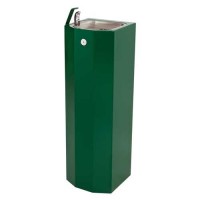 GSF55 Pedestal Mounted Square Drinking Fountain