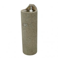 GUF99 Concrete Pedestal Mount Round Drinking Fountain