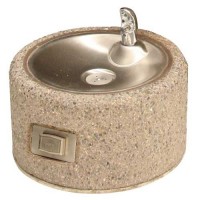 GUT19-PF Concrete Round Pet Fountain