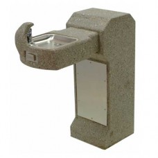 GVJ19 Concrete Barrier-Free Pedestal Mount Drinking Fountain