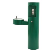 GYM75 Pedestal Mounted Bottle Filler with Drinking Fountain GYM75 Pedestal Mounted Bottle Filler with Drinking Fountain