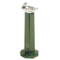 M-34 Foot Pedal Operated Square Retro Style Drinking Fountain M-34 Foot Pedal Operated Square Retro Style Drinking Fountain