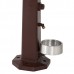 M-PFS Square Pedestal with Cast Aluminum Pet Bowl