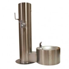 M-PM14 Pet Fountain with Hose Bibb